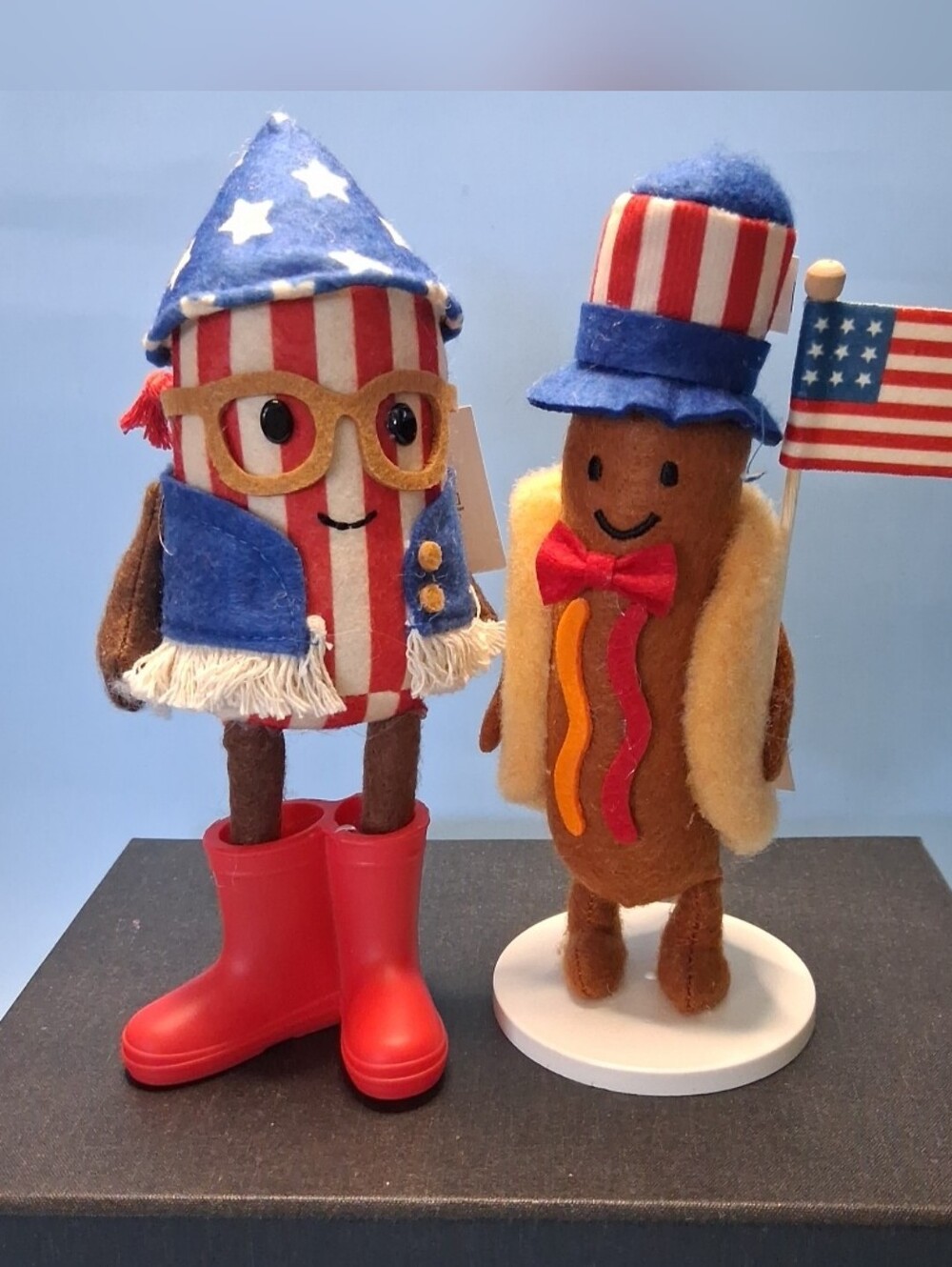 Target 2026 Summer/4th of July Bullseye's Playground Hot Dog & Rocket Set of 2